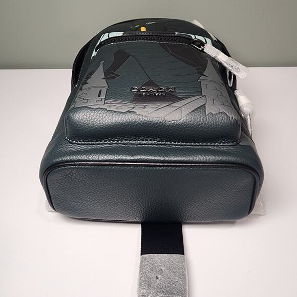 NWT CC045 Disney X Coach West Pack Maleficent Dragon Motif Villains - Picture 7 of 8